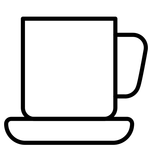 Tea cup food and restaurant tea break icon