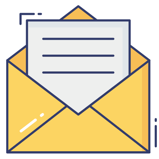 Email letter communication message icon