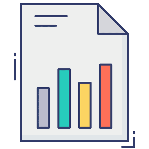 Graph graphic chart business and finance icon