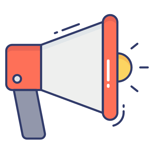 Megaphone loud megaphone ads icon