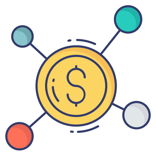 Coin money business business and finance icon