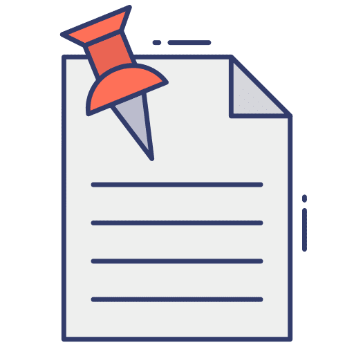 File files and folders notice paper icon