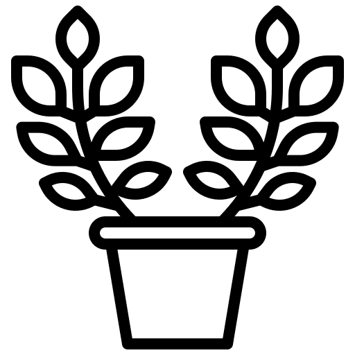 Zamioculcas plant flower exotic icon Zamioculcas plant flower exotic icon