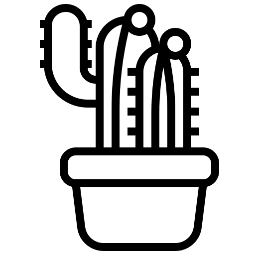 Cactus farming and gardening nature cactus icon Cactus farming and gardening nature cactus icon