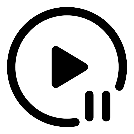 Pause button interface song music and multimedia icon