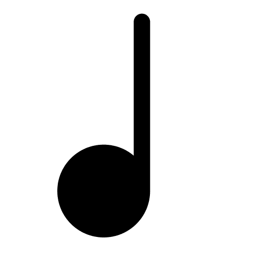 Music note music and multimedia ui music player icon