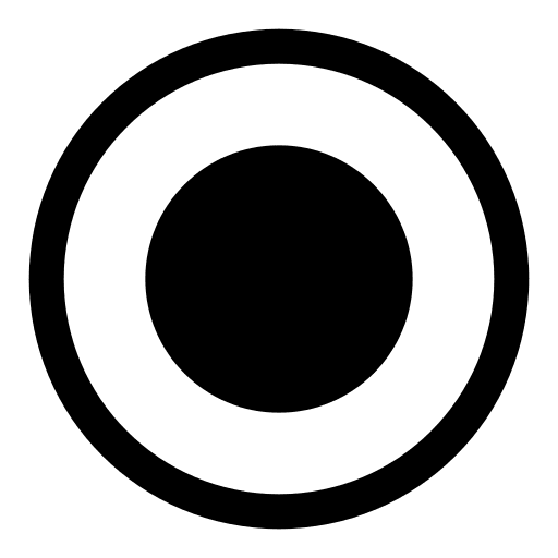 Record button ui interface multimedia option icon