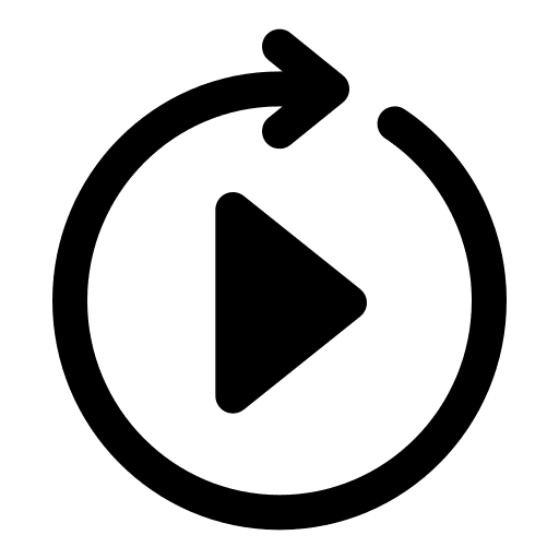 Replay replay ui multimedia option icon