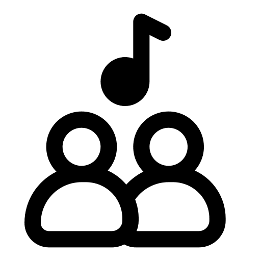 Group music player interface ui icon