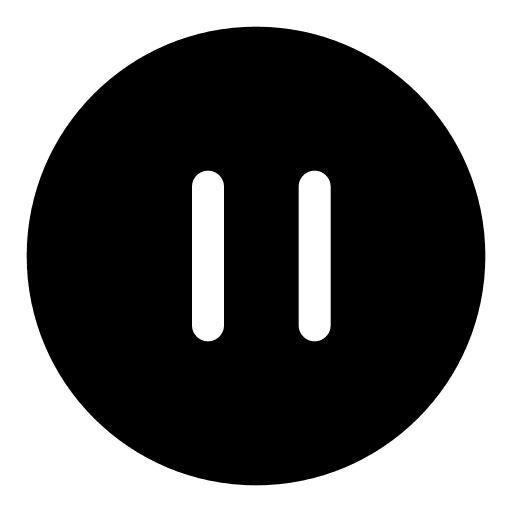 Pause button music player pause button song icon