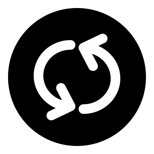 Repeat once arrows music and multimedia repeat once icon