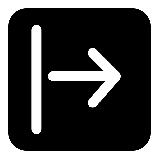 Logout interface arrows multimedia option icon