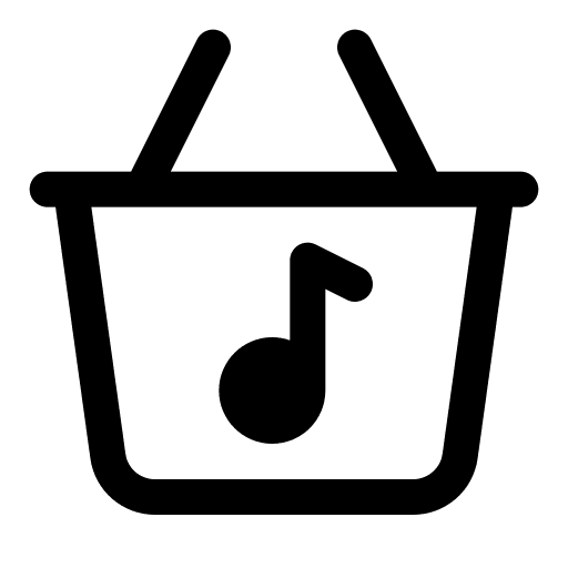 Music shop music shop music and multimedia quaver icon