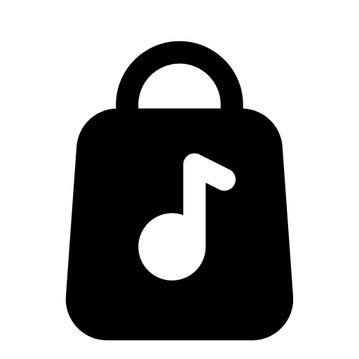 Music shop quaver interface music note icon