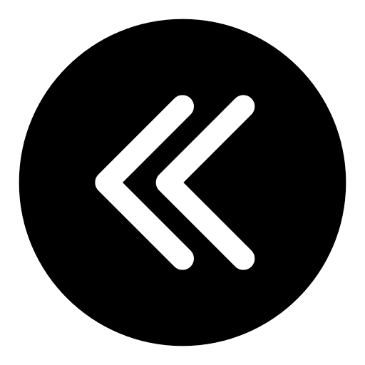 Rewind button multimedia option interface music player icon