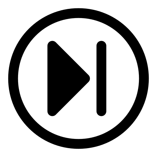 Skip button arrow ui play button icon