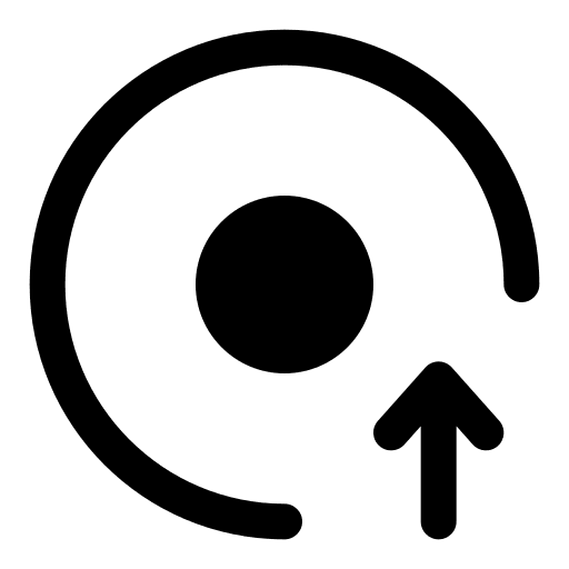 Uploading interface music player music and multimedia icon