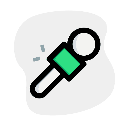 Microphone technology song electronics icon