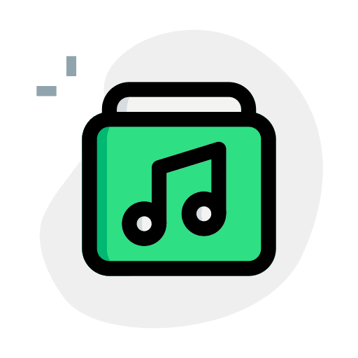 Music album music player music and multimedia music album icon