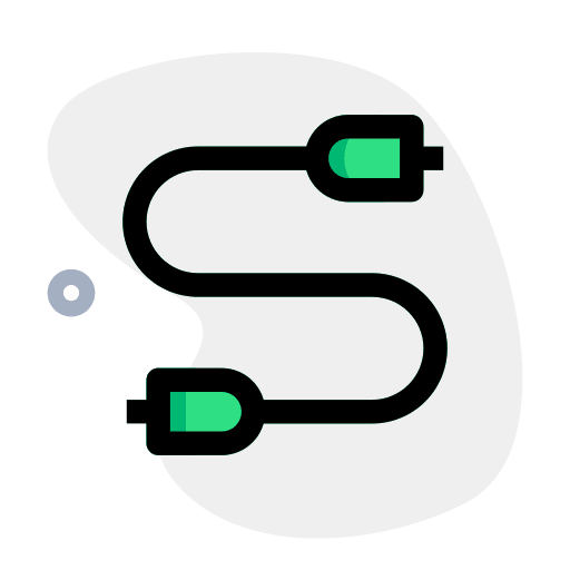 Sound cable audio jack sound cable music and multimedia icon