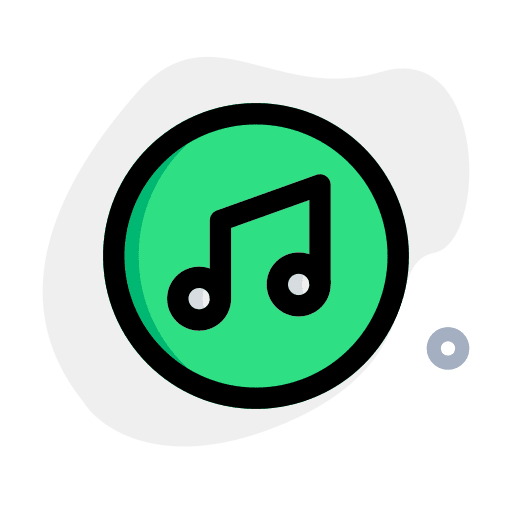 Music note music and multimedia music note quaver icon
