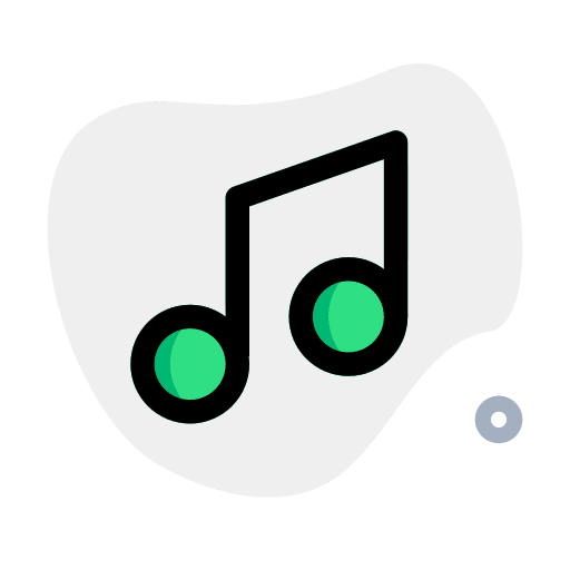Music note music note music player song icon
