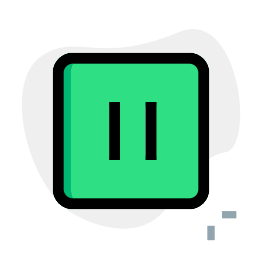 Pause button ui options pause button icon