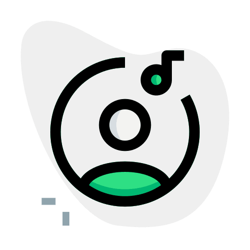 User music and multimedia interface multimedia option icon