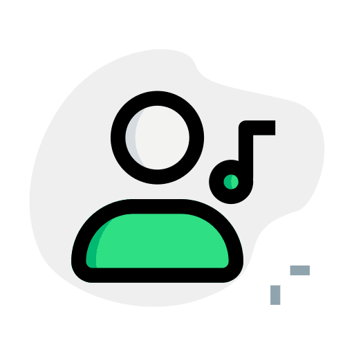 User user ui music player icon