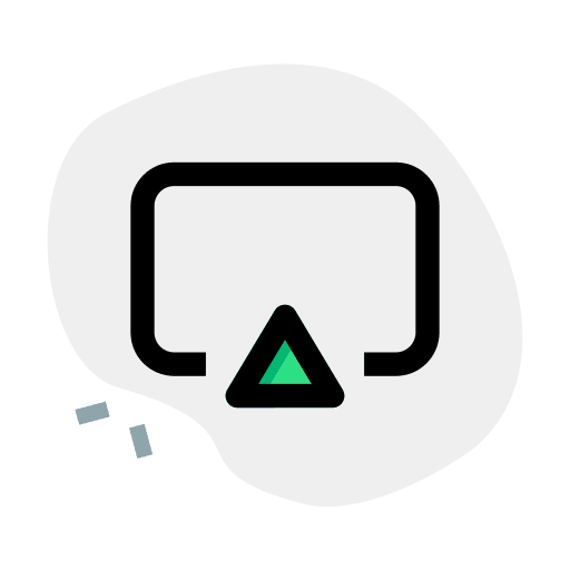 Streaming multimedia option ui interface icon