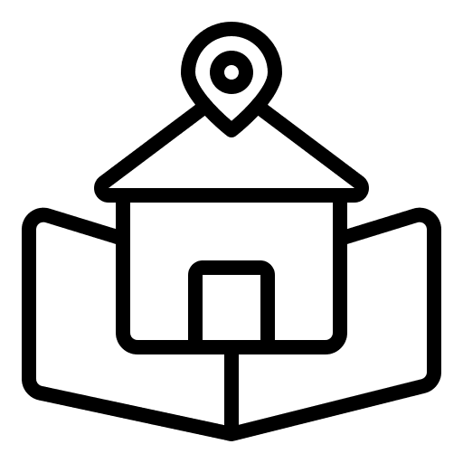 Location buildings architecture real estate icon Location buildings architecture real estate icon