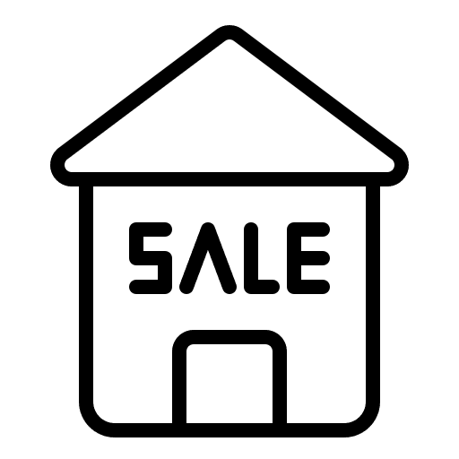 Real estate home house property icon