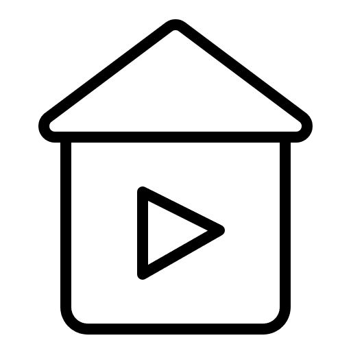 Video advertising architecture home icon