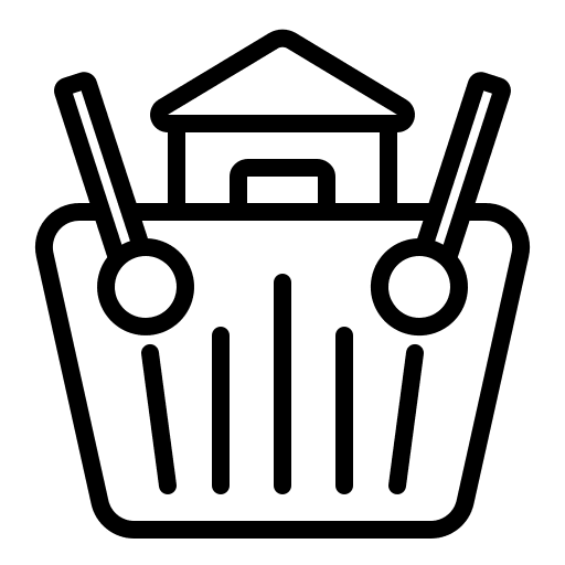 Shopping basket shopping basket sale architecture icon Shopping basket shopping basket sale architecture icon