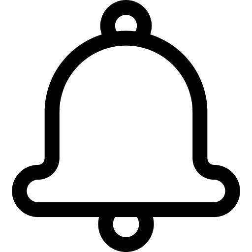 Bell alarm ui sound icon