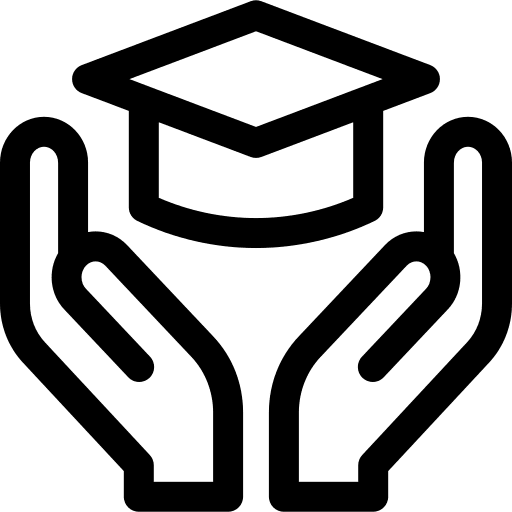 Education education knowledge hand icon
