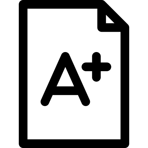 Test education document test icon