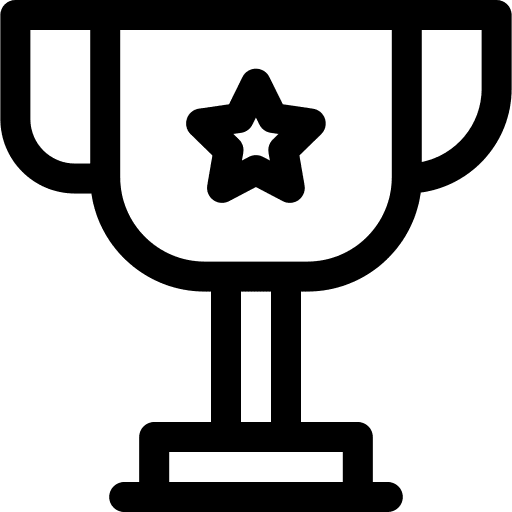 Award trophy award champion icon