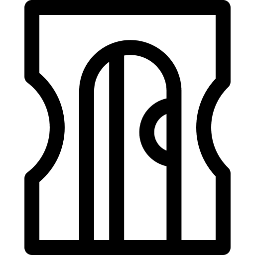 Pencil sharpener pencil sharpener office material education icon