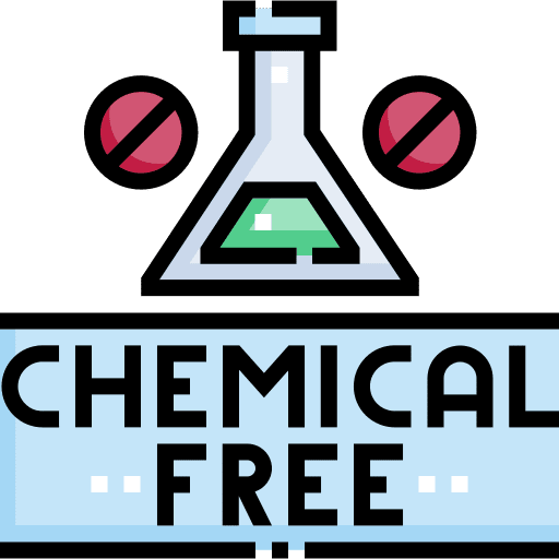 Chemical free commerce signaling flask icon