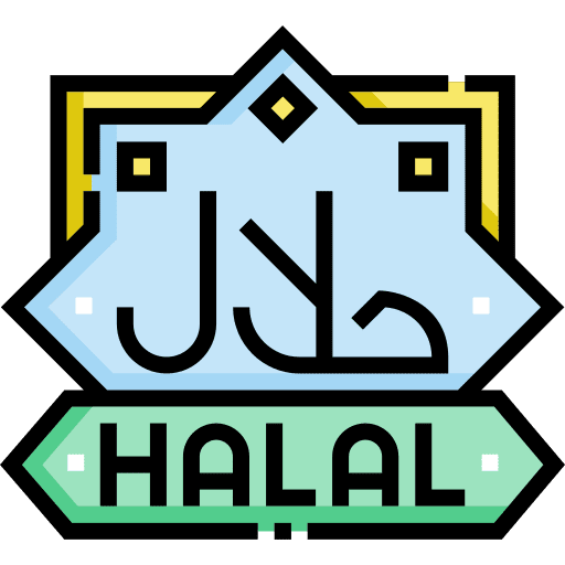 Halal cultures muslim product icon Halal cultures muslim product icon