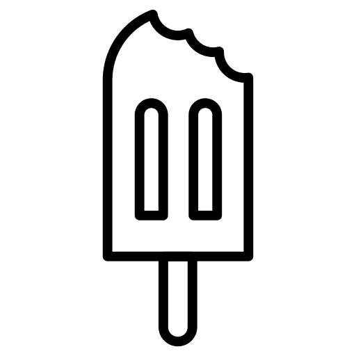 Ice cream ice pop summer popsicle icon Ice cream ice pop summer popsicle icon