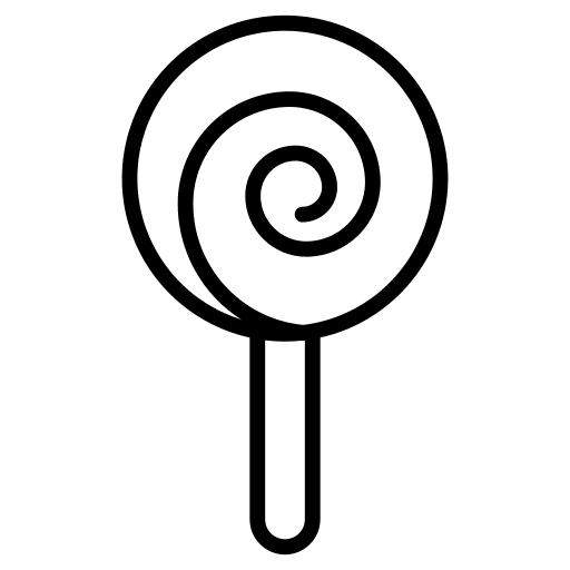 Lollipop stick sweet candy icon Lollipop stick sweet candy icon