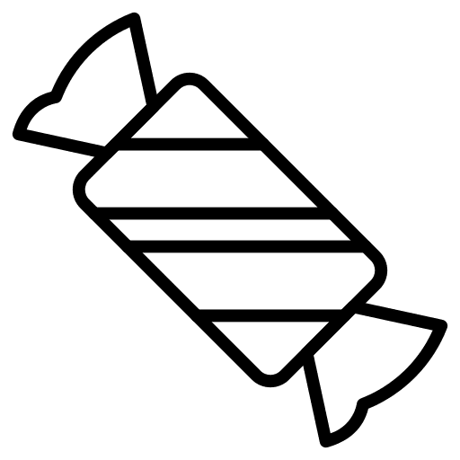 Toffee dessert toffee food and restaurant icon