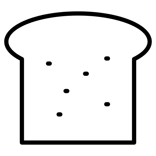 Bread toast breakfast bread icon Bread toast breakfast bread icon