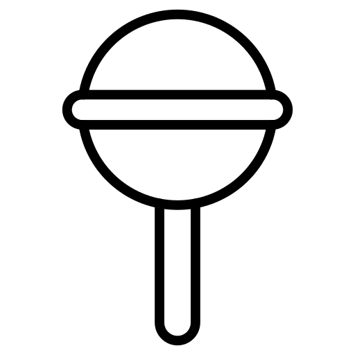 Lollipop sweet candy stick icon Lollipop sweet candy stick icon