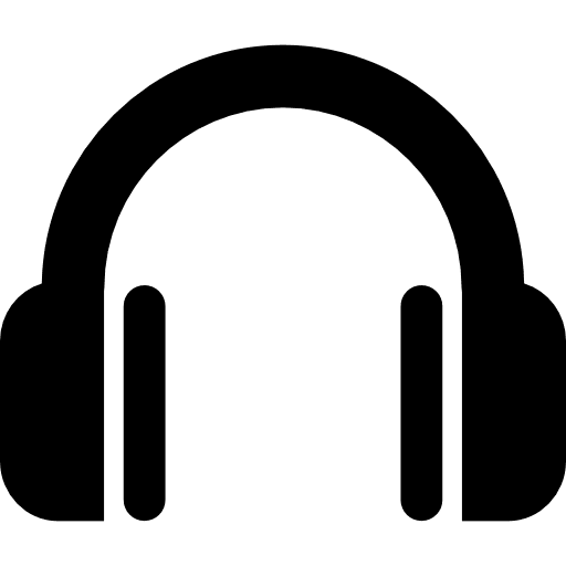 Headphone symbol google play music windows media audio music headphone icon