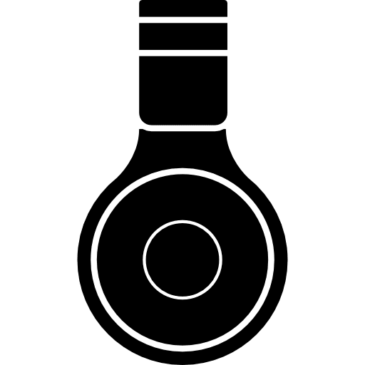 Headphones side view headphones earphone multimedia icon