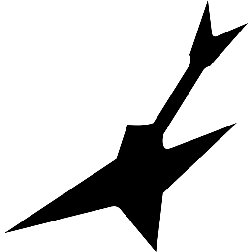 Electric guitar sharpen black shape electric guitar electric guitars silhouette icon