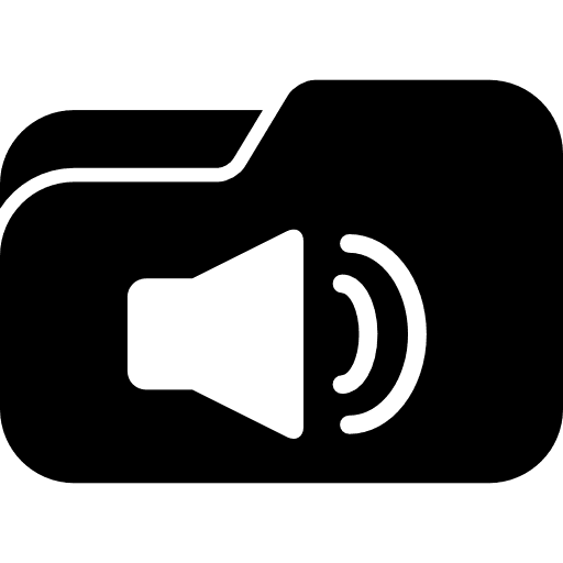 Music folder folder rounded folders icon